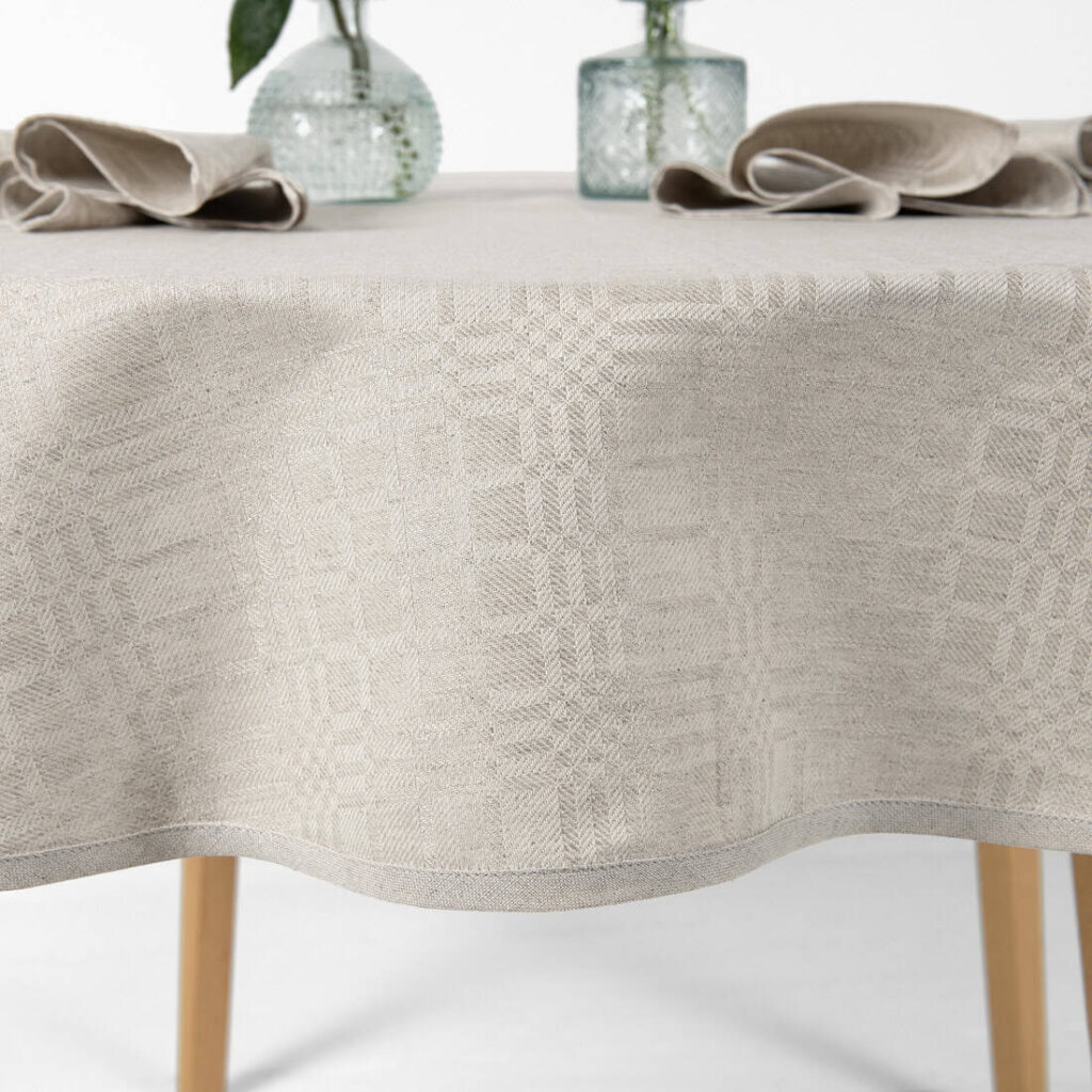 CAMPO Nappe ronde/ovale beige 5 CAMPO Nappe ronde/ovale beige – Image 5
