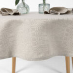 CAMPO Nappe ronde/ovale beige