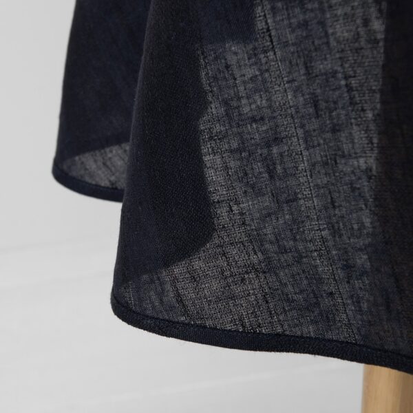 ISLA Nappe ronde/ovale noir-bleu – Image 5
