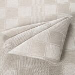 KARO Serviette de table beige