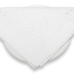 DEIZA Serviette de table blanche