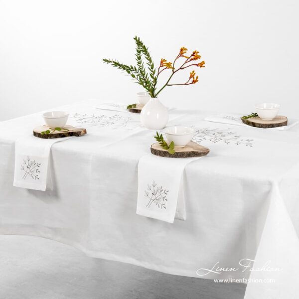 JUTA Nappe blanc cassé
