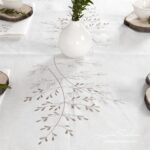JUTA Nappe blanc cassé