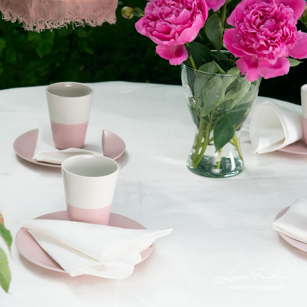 LUNA Nappe ronde/ovale blanche 3 LUNA Nappe ronde/ovale blanche – Image 3