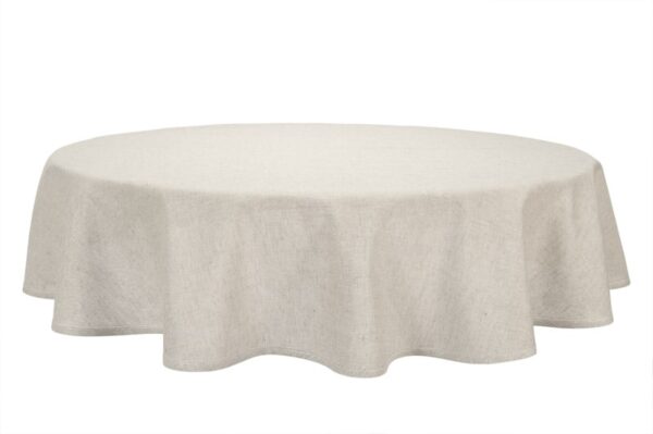 LUNA Nappe ronde/ovale beige