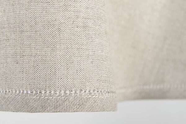LUNA Nappe ronde/ovale beige – Image 2