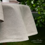 LUNA Nappe ronde/ovale naturelle