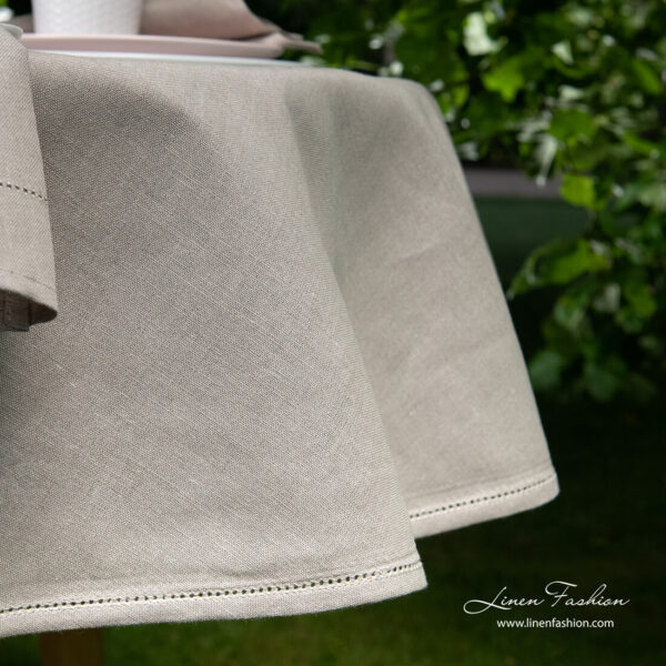 LUNA Nappe ronde/ovale naturelle – Image 4
