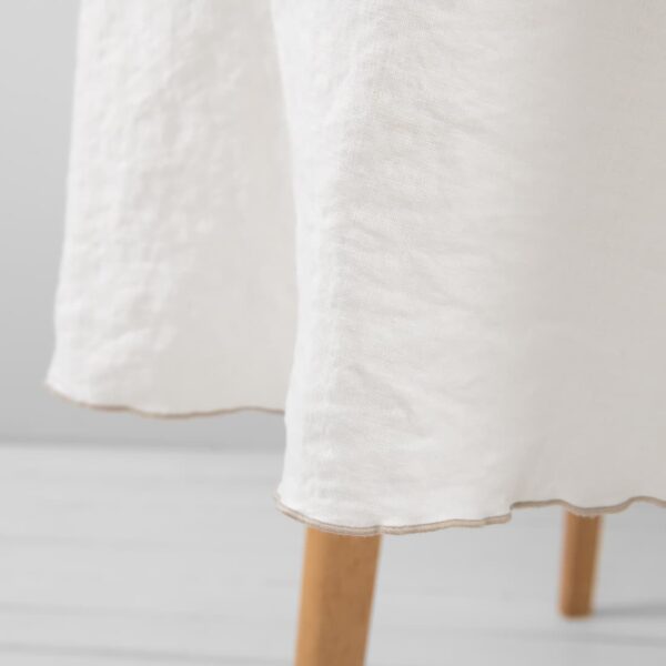 ARVO Nappe ronde blanche – Image 2