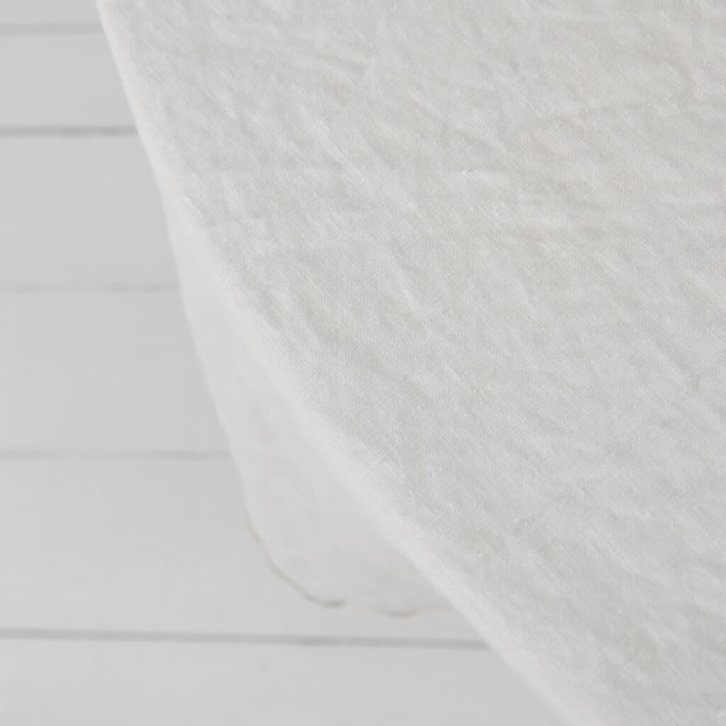 ARVO Nappe ronde blanche 4 ARVO Nappe ronde blanche – Image 4