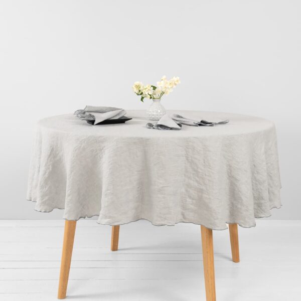 ARVO Nappe ronde grise
