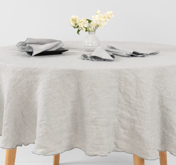 ARVO Nappe ronde grise – Image 2