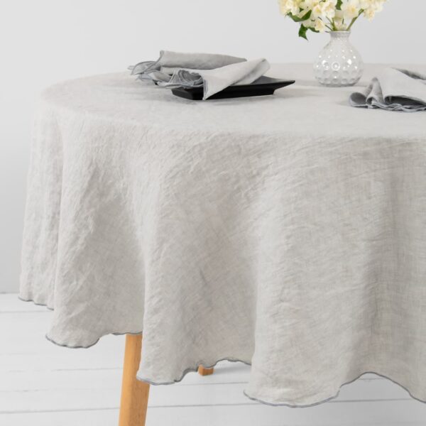 ARVO Nappe ronde grise – Image 5
