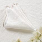 ARVO Serviette de table blanche