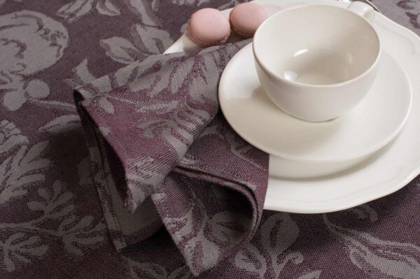 GARDA Serviette de table violet – Image 2