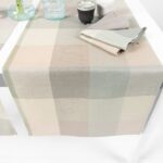 NATA Chemin de table verdâtre