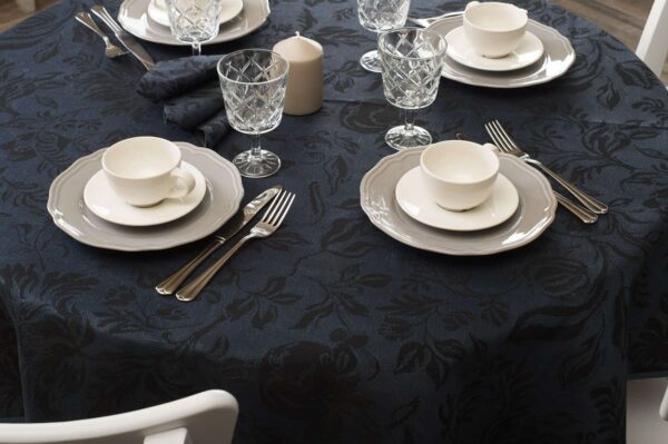 GARDA Nappe ronde/ovale bleue – Image 2