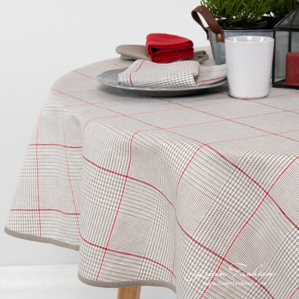 NATA Nappe ronde/ovale grise – Image 3