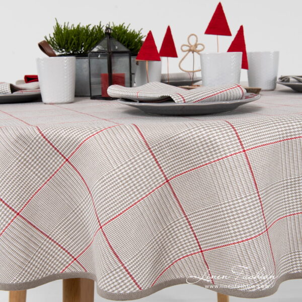 NATA Nappe ronde/ovale grise – Image 2