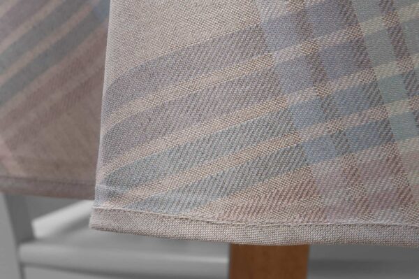 DELTA Nappe ronde/ovale gris clair – Image 3