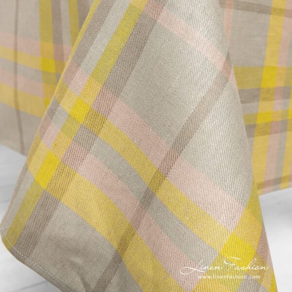 LOZANA Nappe jaune grise – Image 6