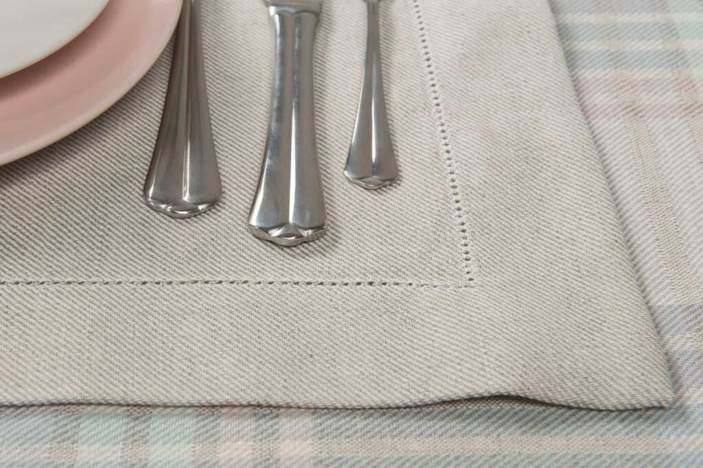 BIGA Set de table gris clair 2 BIGA Set de table gris clair – Image 2