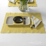 MIMOSA Set de table jaune