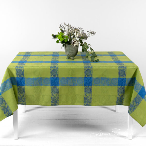 BOTANIC Nappe bleu vert