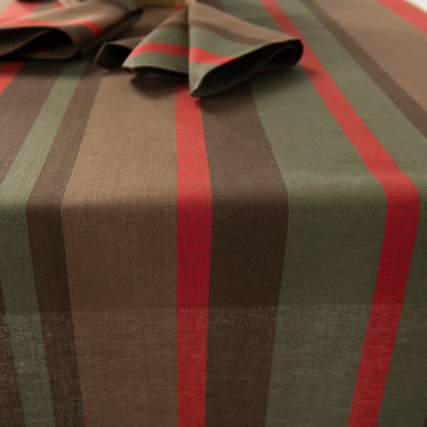 MIMOSA Nappe rouge marron – Image 4