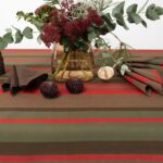 MIMOSA Nappe rouge marron