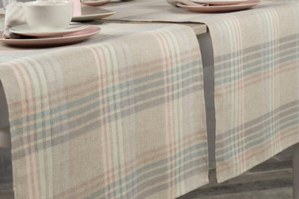 DELTA Chemin de table gris clair – Image 2
