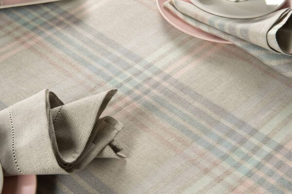 DELTA Chemin de table gris clair – Image 3