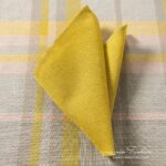 METIS Serviette de table jaune