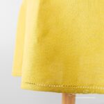 LUNA Nappe ronde / ovale jaune
