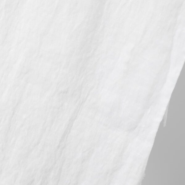 optic white washed linen fabric medium weight