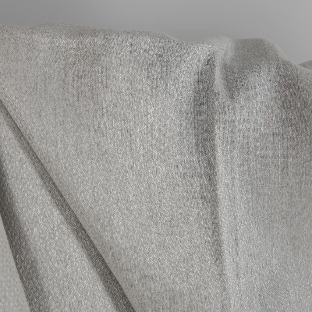 Tissu en lin beige à motifs de losanges 2 Beige linen fabric in a diamond pattern product photo