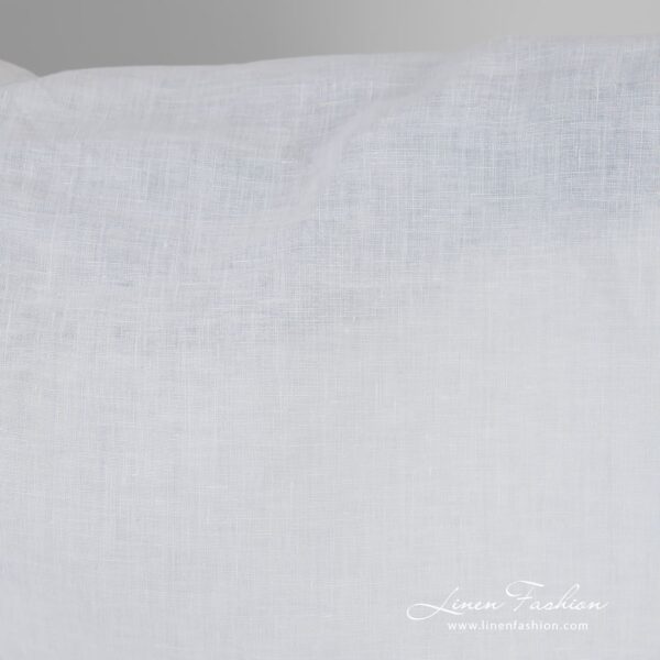 Off-white linen fabric