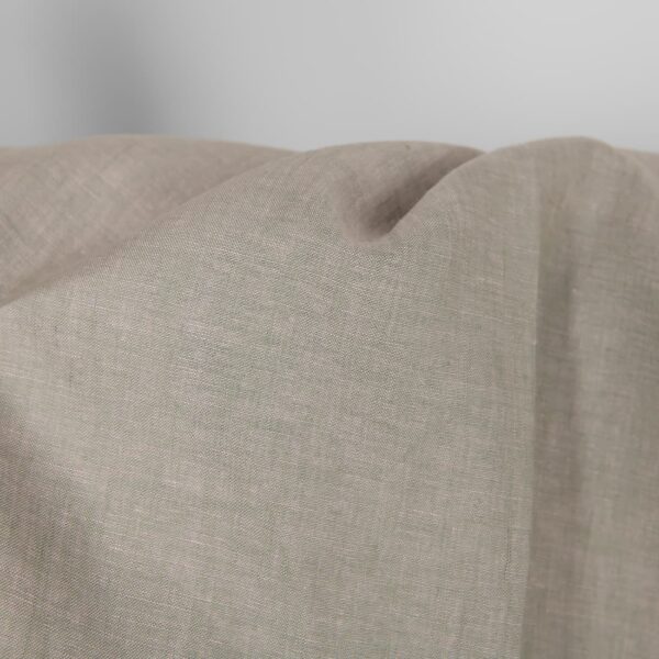 Tissu de lin mélangé vert lilas – Image 4