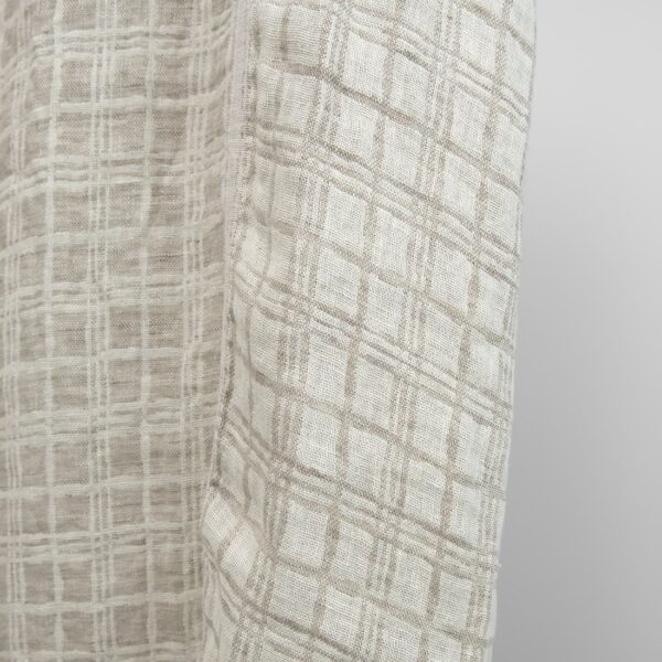 linen washed jacquard squares, soft touch