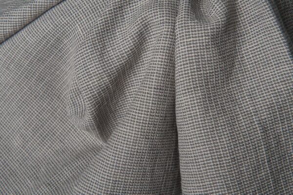 Tissu gris à motifs lavé – Image 2