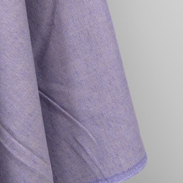 linen cotton violet fabric, medium weight