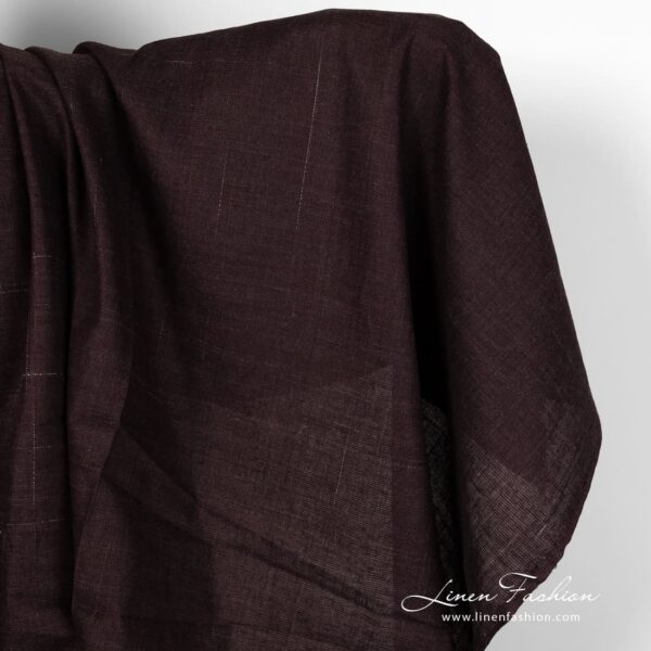 Cherry linen fabric