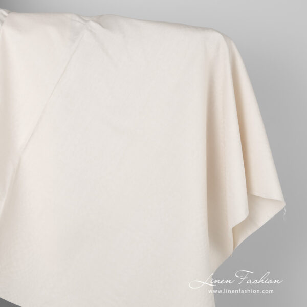Yellowish linen cotton fabric