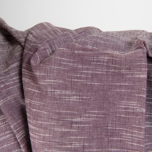 linen cotton purple fabric irregular stripes
