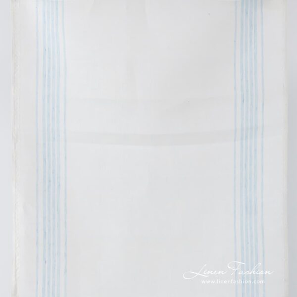 Tissu de lin blanc cassé pour serviettes