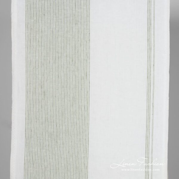 White linen fabric