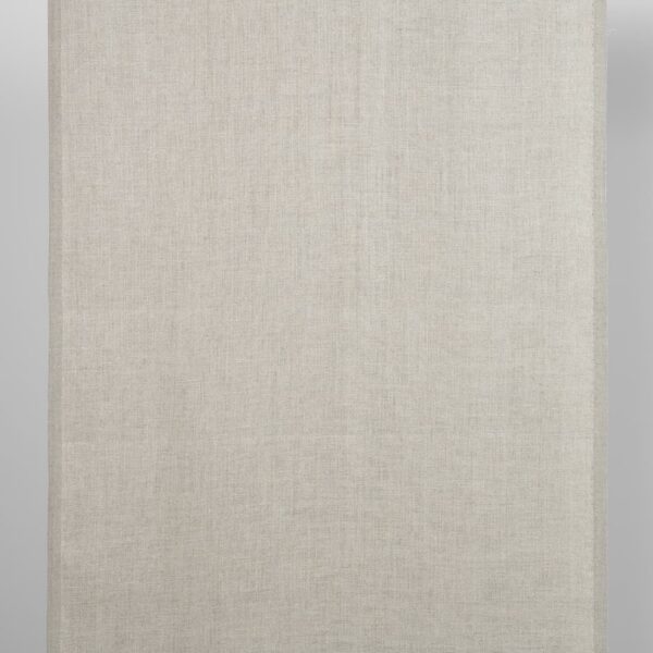 Tissu de lin étroit couleur beige naturel