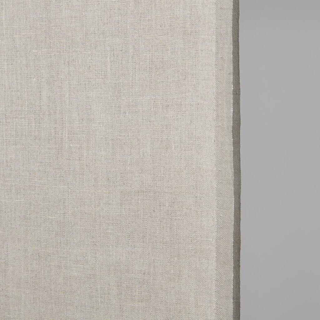 Tissu de lin étroit couleur beige naturel 2 Tissu de lin étroit couleur beige naturel – Image 2