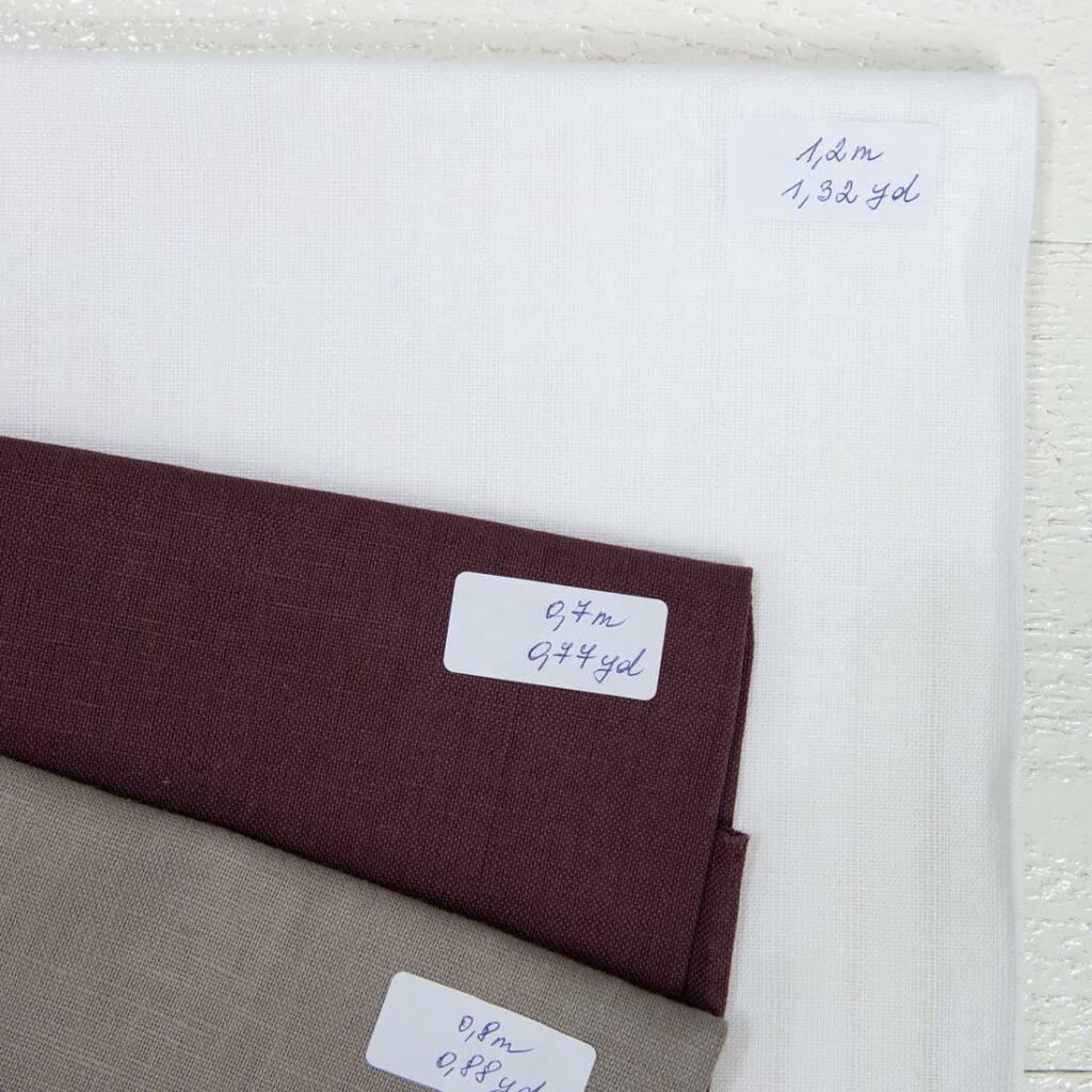 Découpes de tissus de lin, set n° 678 4 Découpes de tissus de lin, set n° 678 – Image 4