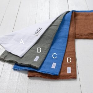 Lot de tissus n° 729 10 Linen Fabric Cuts, Set No. 729